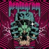 PENTAGRAM - Lightning In A Bottle - STRIPPED MAGENTA WHITE BLUE LP