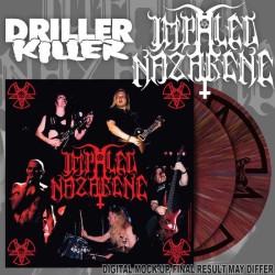 IMPALED NAZARENE / DRILLER KILLER - Impaled Nazarene Vs Driller Killer - CHERRY RED LP