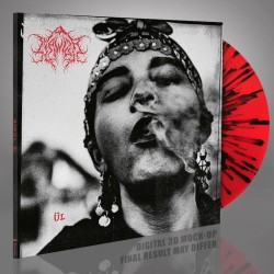 MAWIZA - ÜL - RED W/ BLACK SPLATTERS