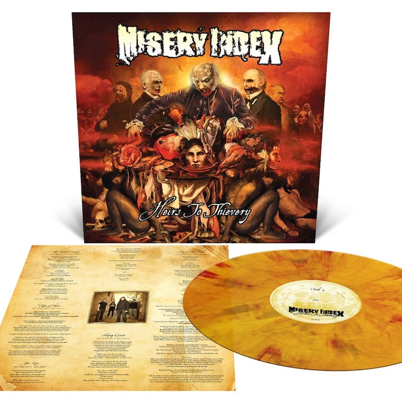 MISERY INDEX - Heirs To Thievery - CUSTOM MARBLE EDITION LP