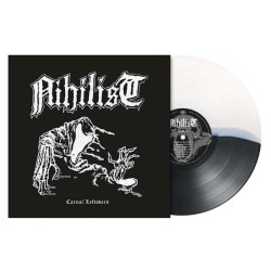 NIHILIST - Carnal Leftovers - BLACK/WHITE LP