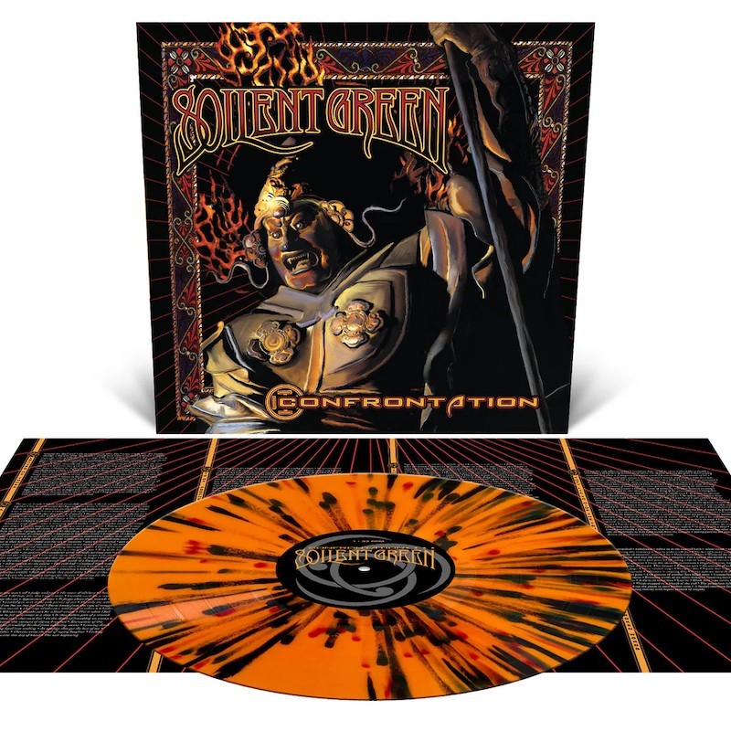SOILENT GREEN - Confrontation - ORANGE KRUSH W/ SPLATTER LP