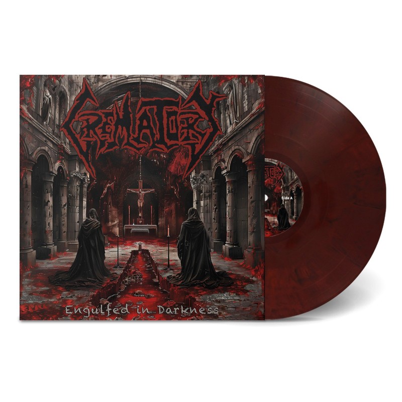 CREMATORY - Engulfed In Darkness - BLOODY RED MARBLED LP
