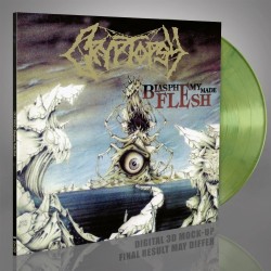 CRYPTOPSY - Blasphemy Made Flesh - TRANSPARENT YELLOW & BLUE MARBLED LP