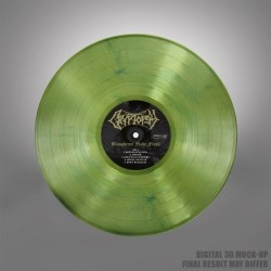 CRYPTOPSY - Blasphemy Made Flesh - TRANSPARENT YELLOW & BLUE MARBLED LP