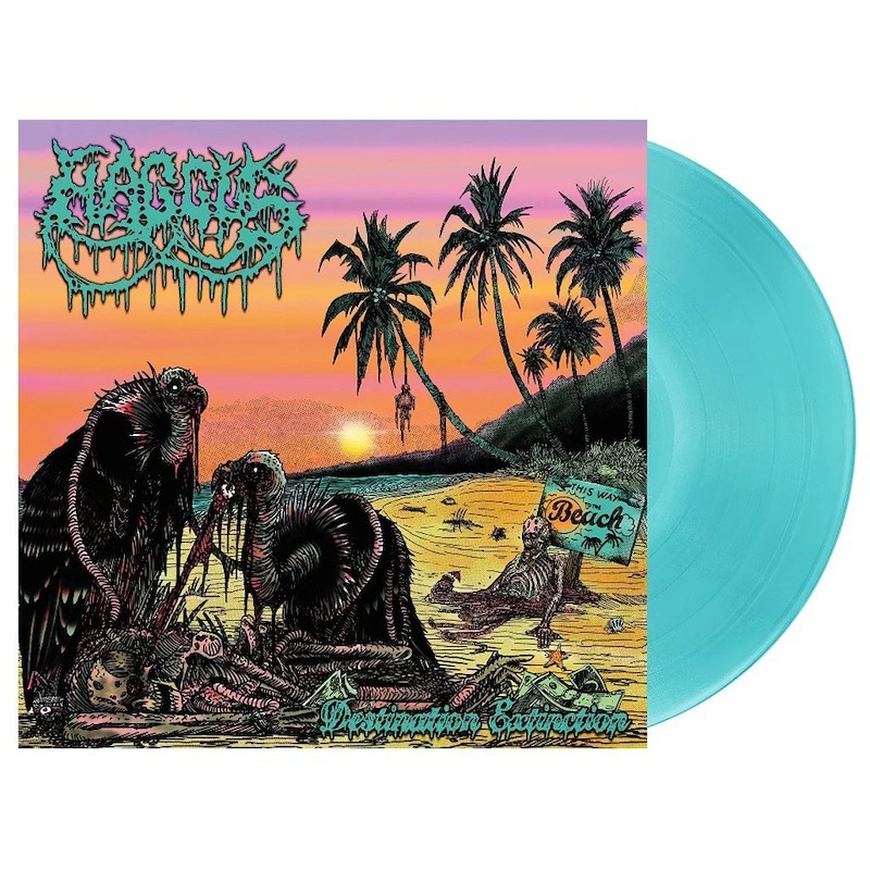 HAGGUS - Destination Extinction - ELECTRIC BLUE LP