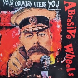 ABRASIVE WHEELS - Your Country Needs You - TRANSPARENT PURPLE LP
