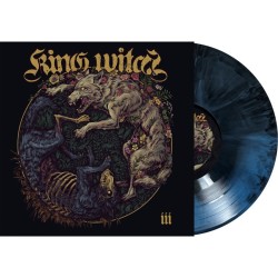 KING WITCH - III - BLUE BLACK MARBLED LP