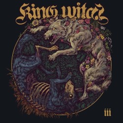 KING WITCH - III - BLUE BLACK MARBLED LP