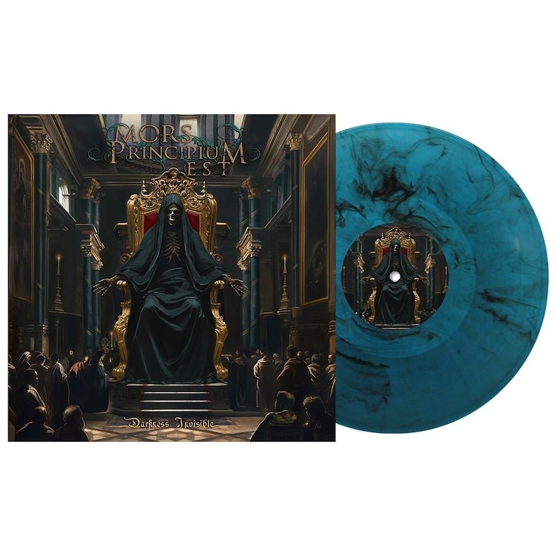 MORS PRINCIPIUM EST - Darkness Invisible - VENATOR TURQUOISE MARBLED LP