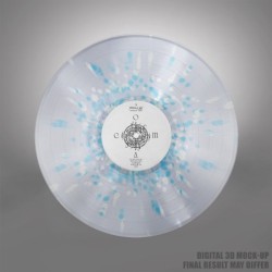 GAEREA - Coma - TRANSPARENT CLEAR W/ TURQUOISE & WHITE SPLATTERS LP