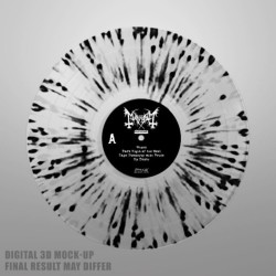 MAYHEM - Chimera - CRYSTAL CLEAR W/ BLACK SPLATTERS LP