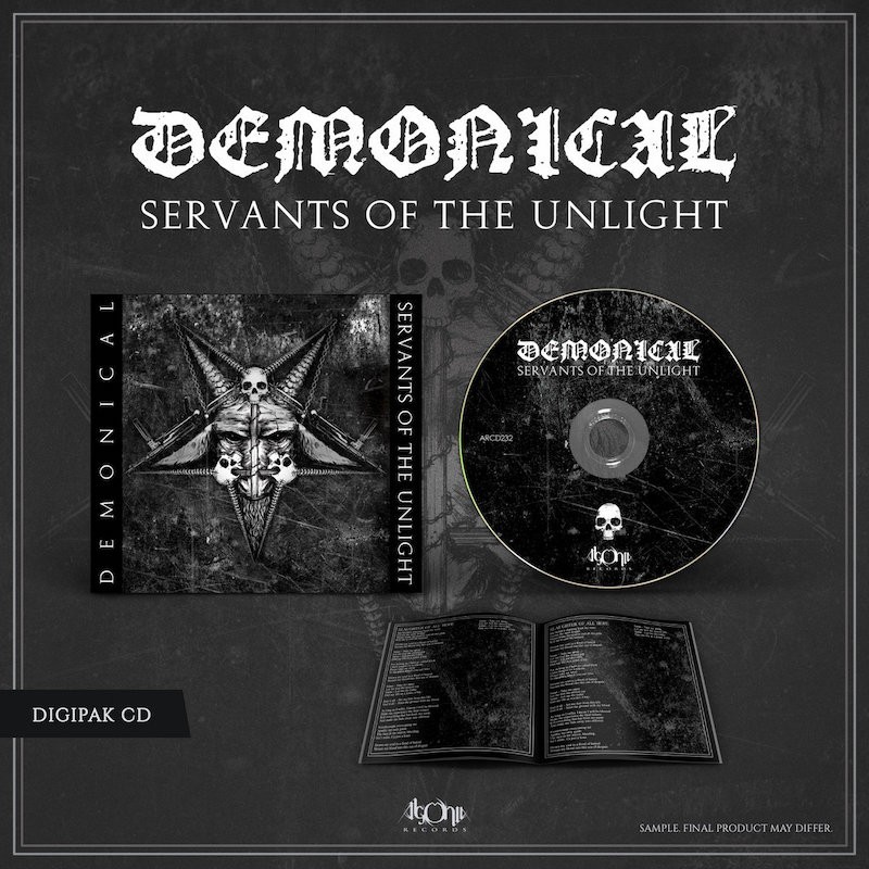 DEMONICAL - Servants Of The Unlight - DIGI CD