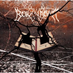 BORKNAGAR - Epic - CLEAR W/ BLACK & ORANGE SPLATTER LP