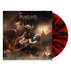 VENOM - US Possession Tour 86 - RED W/ BLACK SPLATTER LP