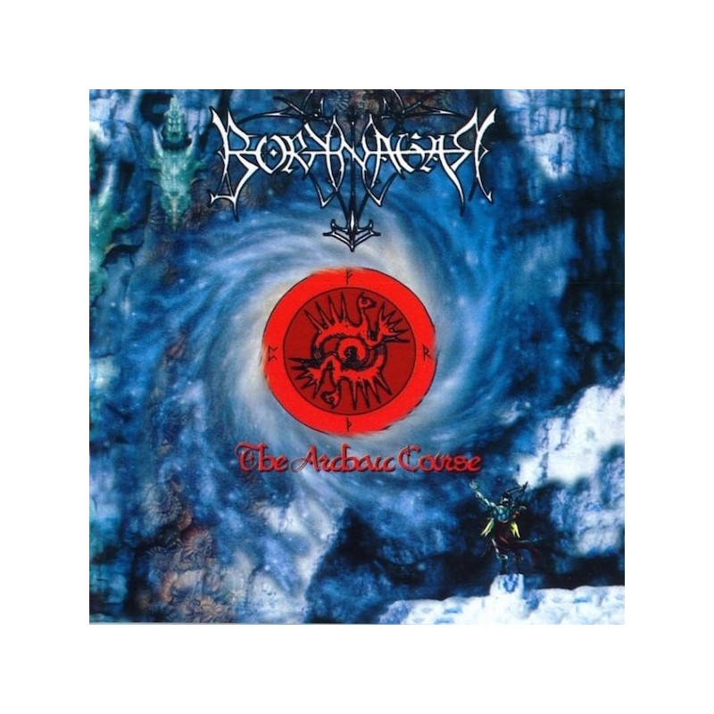 BORKNAGAR - The Archaic Course - CLEAR W/ BLUE & RED SPLATTER LP