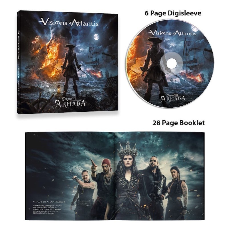 VISIONS OF ATLANTIS - Pirates II: Armada - DIGI CD
