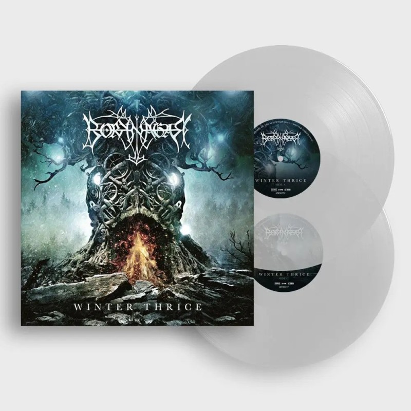 BORKNAGAR - Winter Thrice - TRANSPARENT 2LP