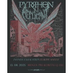PYRRHON, REPLICANT - Ljubljana, 13.03.2026 - TICKET