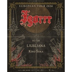 IGORRR - Ljubljana, 10.02.2026 - TICKET