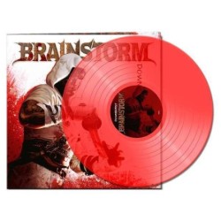 BRAINSTORM - Downburst - CLEAR RED LP