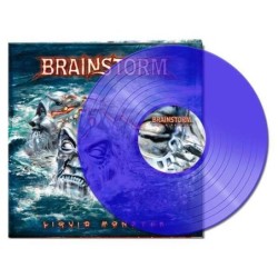 BRAINSTORM - Liquid Monster - CLEAR BLUE LP