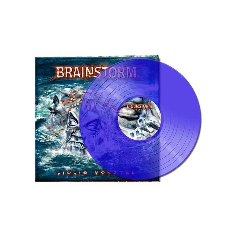 BRAINSTORM - Liquid Monster - CLEAR BLUE LP