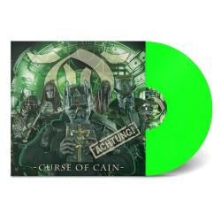 CURSE OF CAIN - Achtung! - NEON CANDY GREEN LP