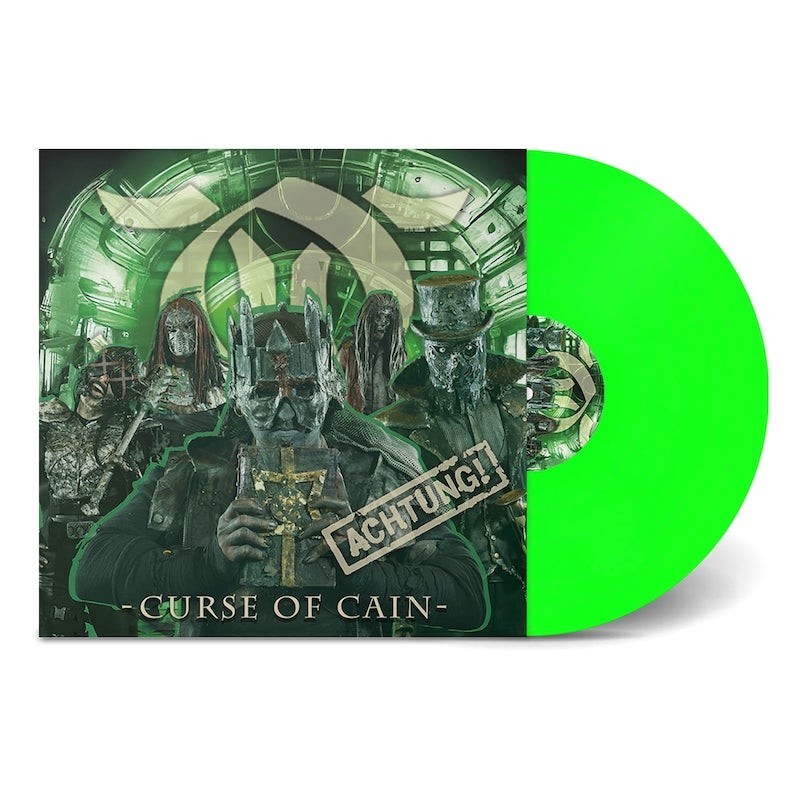 CURSE OF CAIN - Achtung! - NEON CANDY GREEN LP