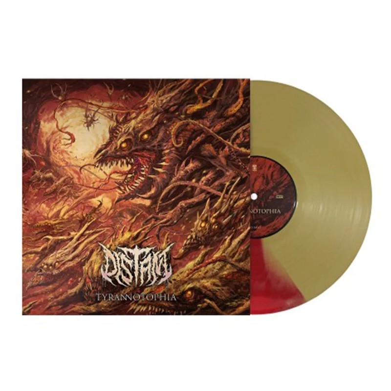 DISTANT - Tyrannotophia (Redux) - RED/GOLD LP