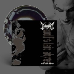 MAYHEM - Wolf's Lair Abyss - GREY & BLACK LP
