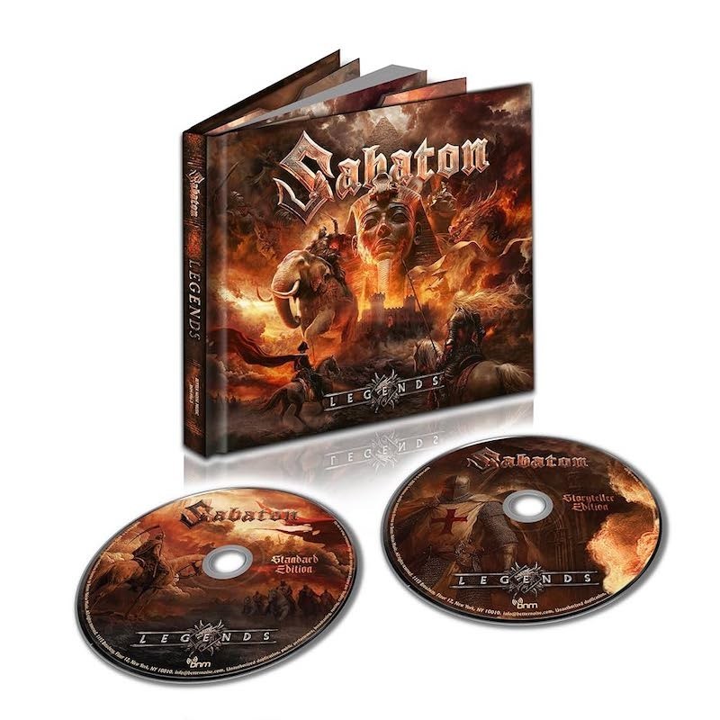 SABATON - Legends (Storyteller Edition) - DIGIBOOK 2CD