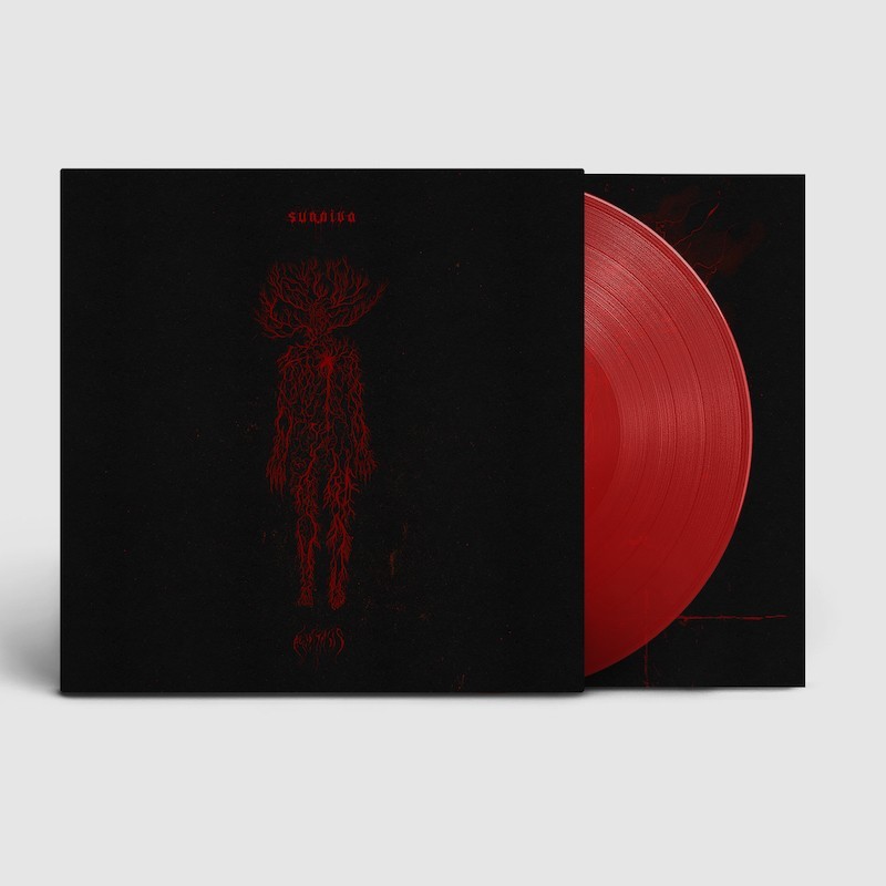 SUNNIVA - Hypostasis - TRANSPARENT RED LP