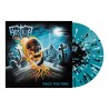 HOSTILIA - Face The Fire - TURQUOISE WHITE BLACK SPLATTER LP