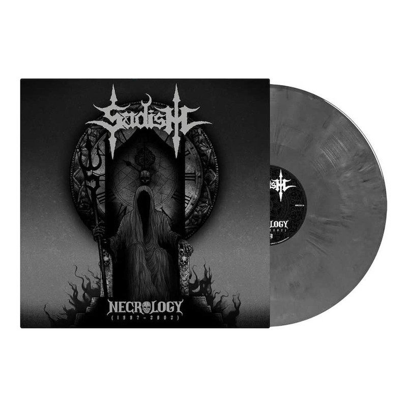 SADISM - Necrology (1997-2002) - WHITE BLACK MARBLED LP