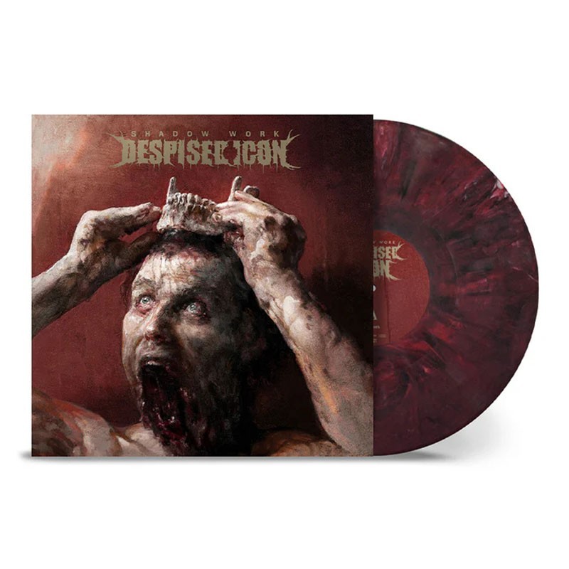 DESPISED ICON - Shadow Work - RED/BLACK/WHITE MARBLED LP