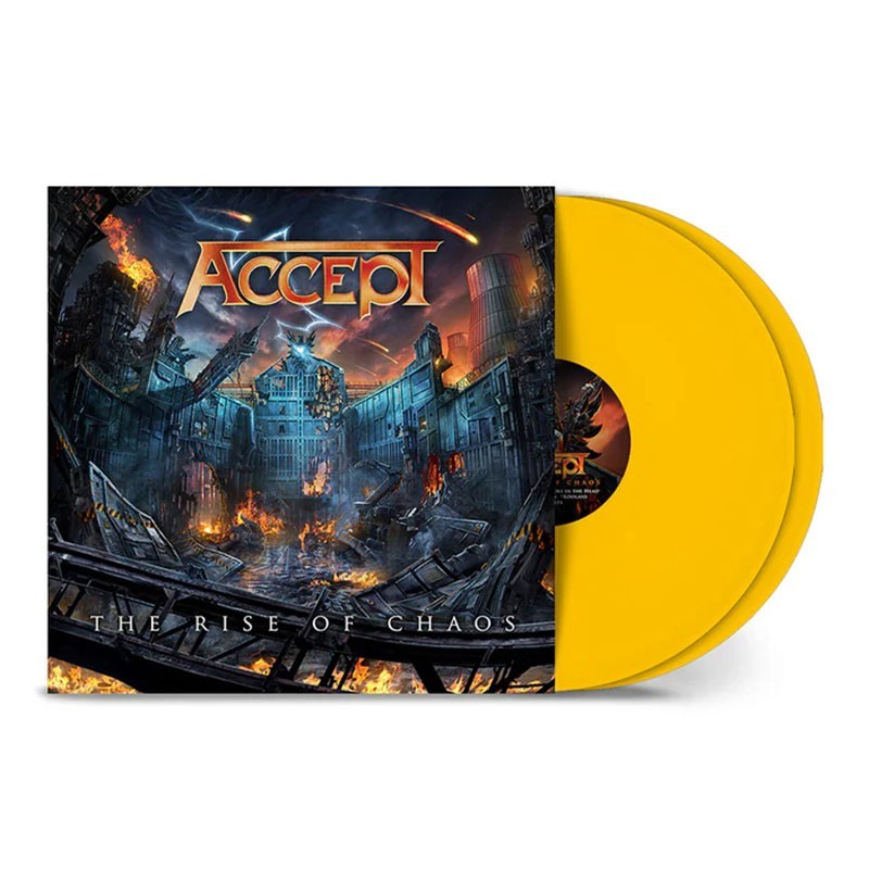 ACCEPT - The Rise Of Chaos - YELLOW 2LP