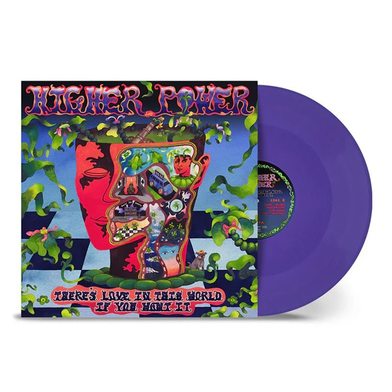 HIGHER POWER - There's Love In This World If You Want It - PURPLE LP