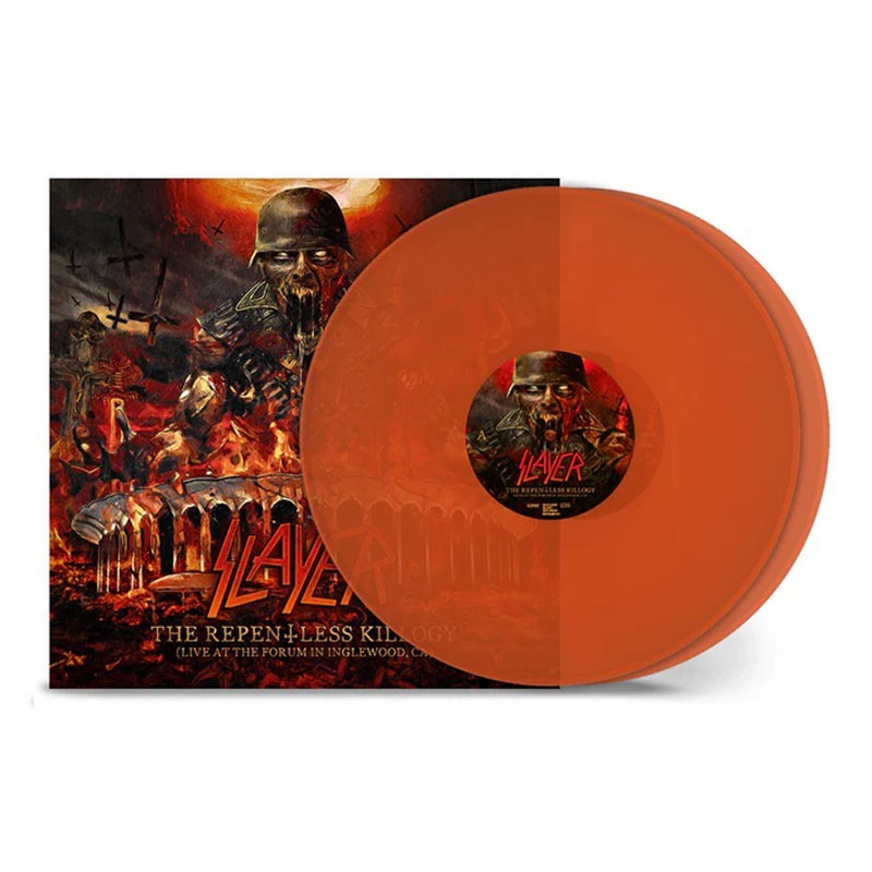 SLAYER - Repentless - TRANSPARENT ORANGE LP