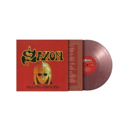 SAXON - Killing Ground - RED & SILVER MARBLED LP