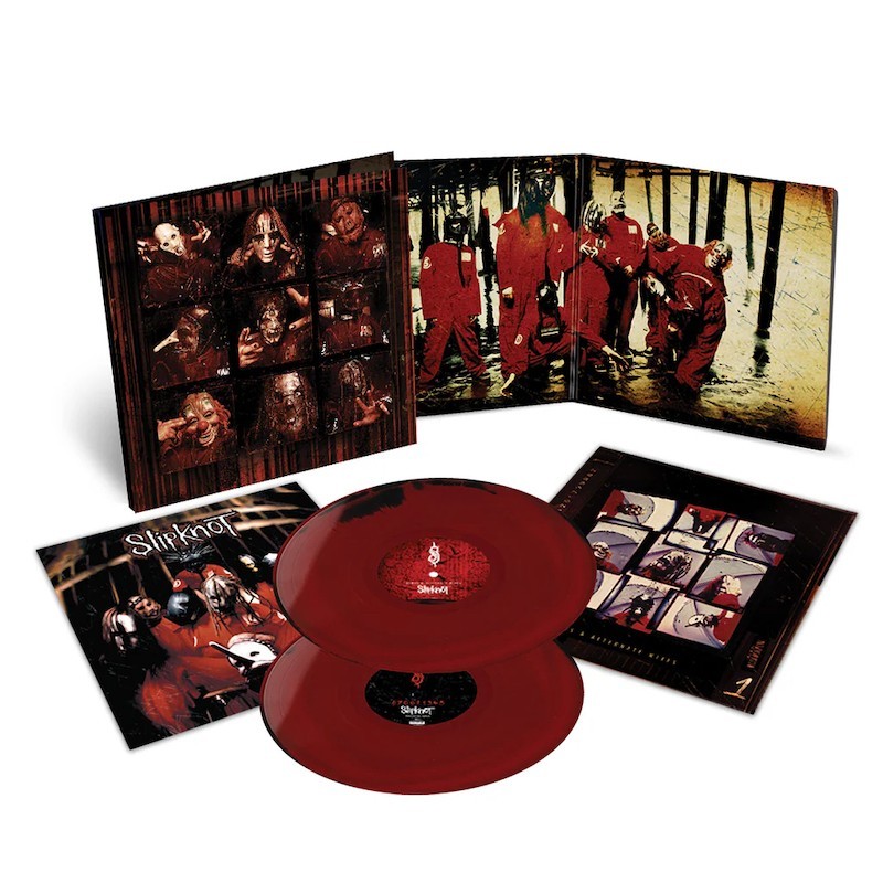 SLIPKNOT - Slipknot (25 Anniversary) - RED & BLACK 2LP
