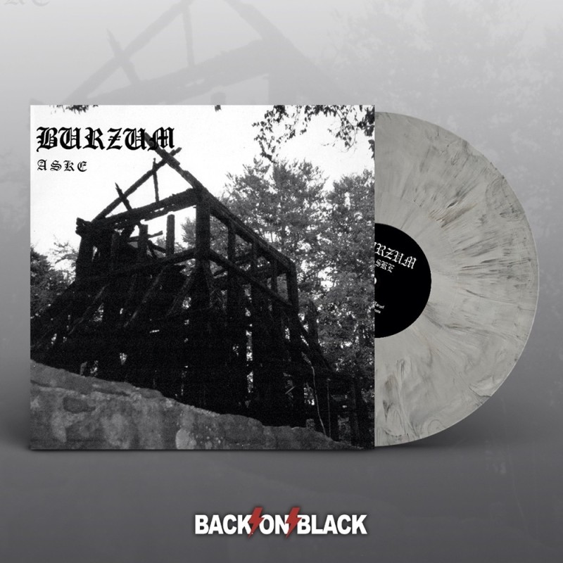 BURZUM - Aske - GREY MARBLE LP