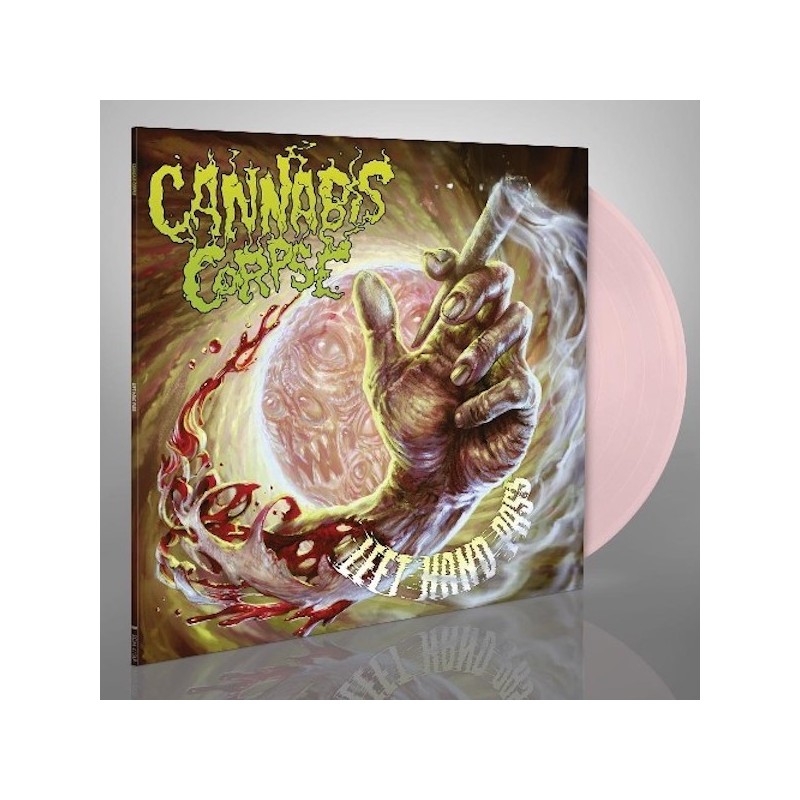 CANNABIS CORPSE - Left Hand Pass - LIGHT ROSE LP