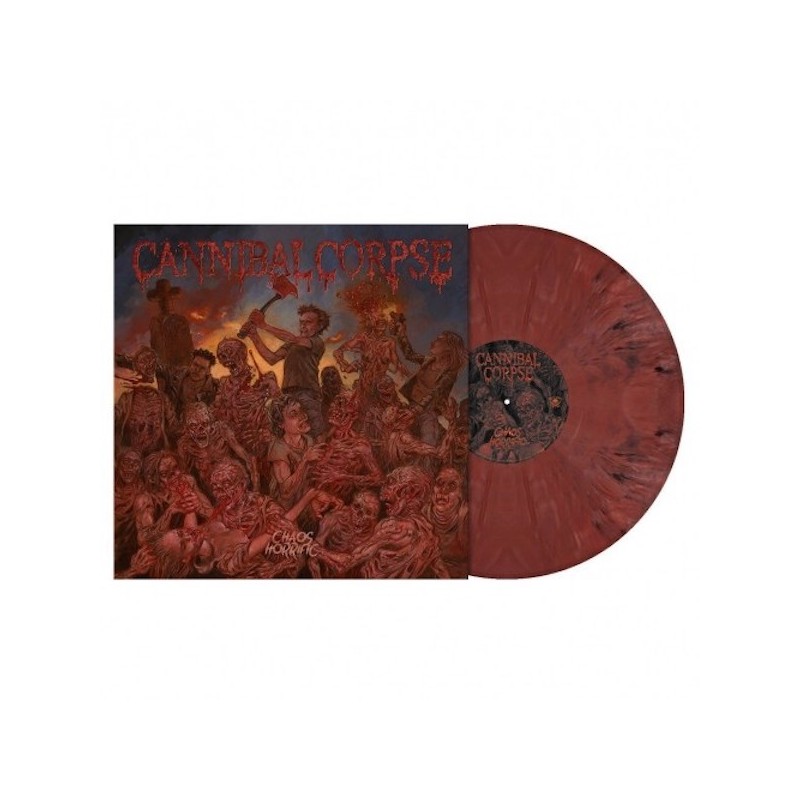 CANNIBAL CORPSE - Chaos Horrific - BURNT FLESH MARBLED LP
