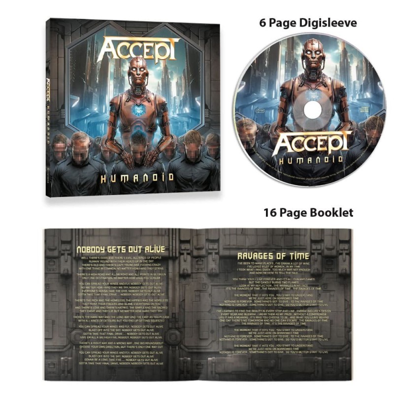 ACCEPT - Humanoid - DIGI CD
