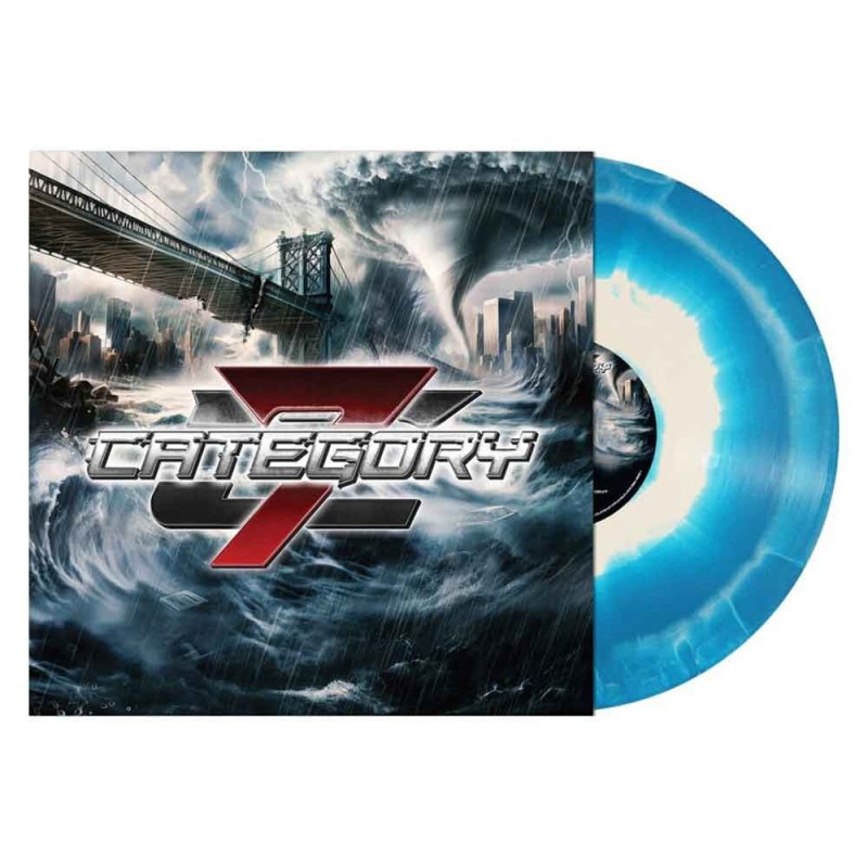 CATEGORY 7 - Category 7 - BLUE/WHITE MELT LP